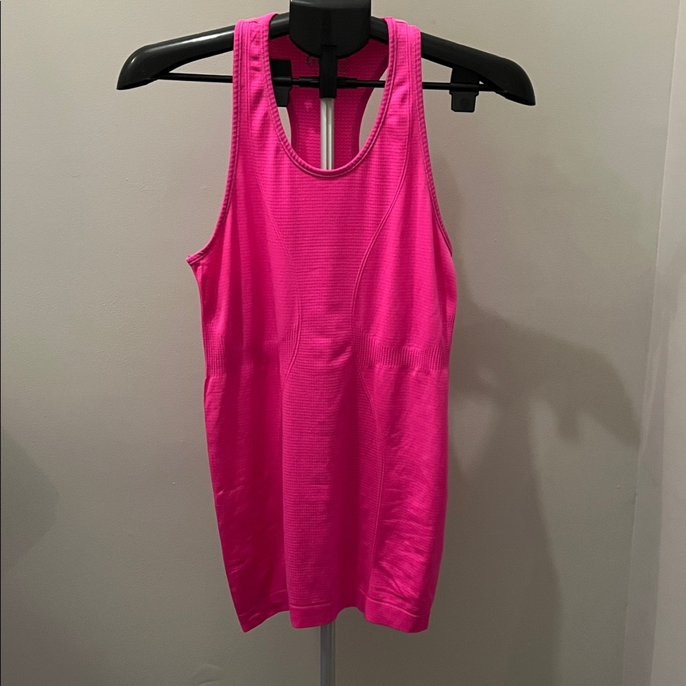 ZYIA Hot Pink Racerback Tank Top - Size Medium